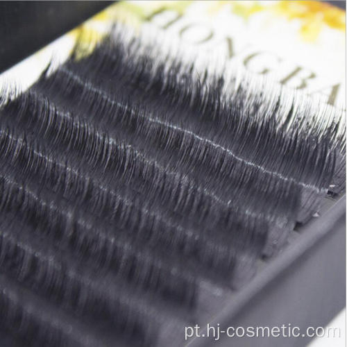 Extensões de cílios de vison de seda por atacado 0.05mm de espessura Volume Blossom Enxertia-se Cílios Postiços